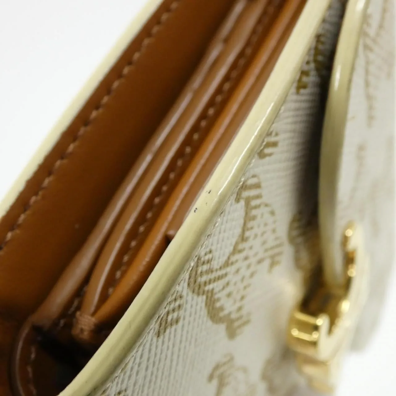 CELINE 10D782CQH Wallet Canvas 黑色 帆布 中古品A - 縮圖 4