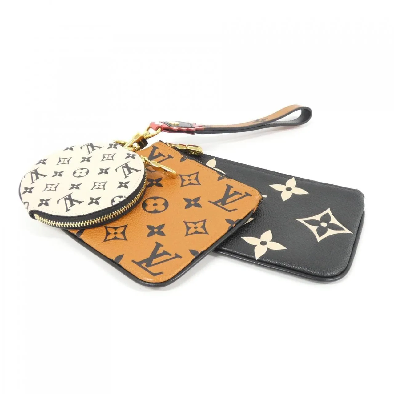 LOUIS VUITTON Pochette M69516 Pouch Black Rank A - Thumbnail 3