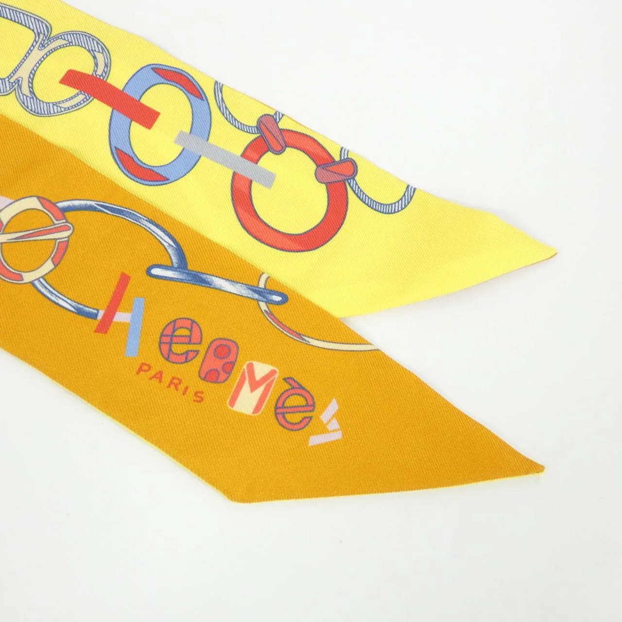 HERMES 063951S Scarf Rouge Rank A - Thumbnail 2