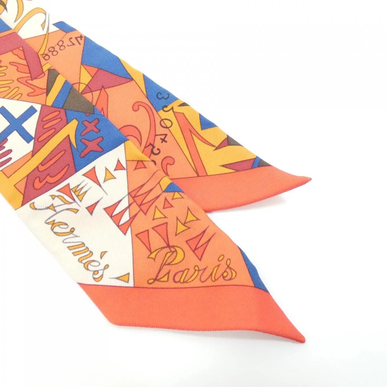 HERMES 062815S Scarf Black Rank A - Thumbnail 2