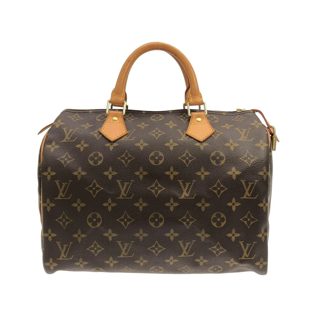 LOUIS VUITTON Speedy M41526 Boston Monogram Black