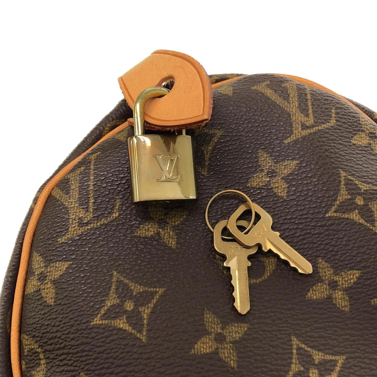 LOUIS VUITTON Speedy M41526 Boston Monogram 黑色 Monogram 中古品A - 縮圖 4