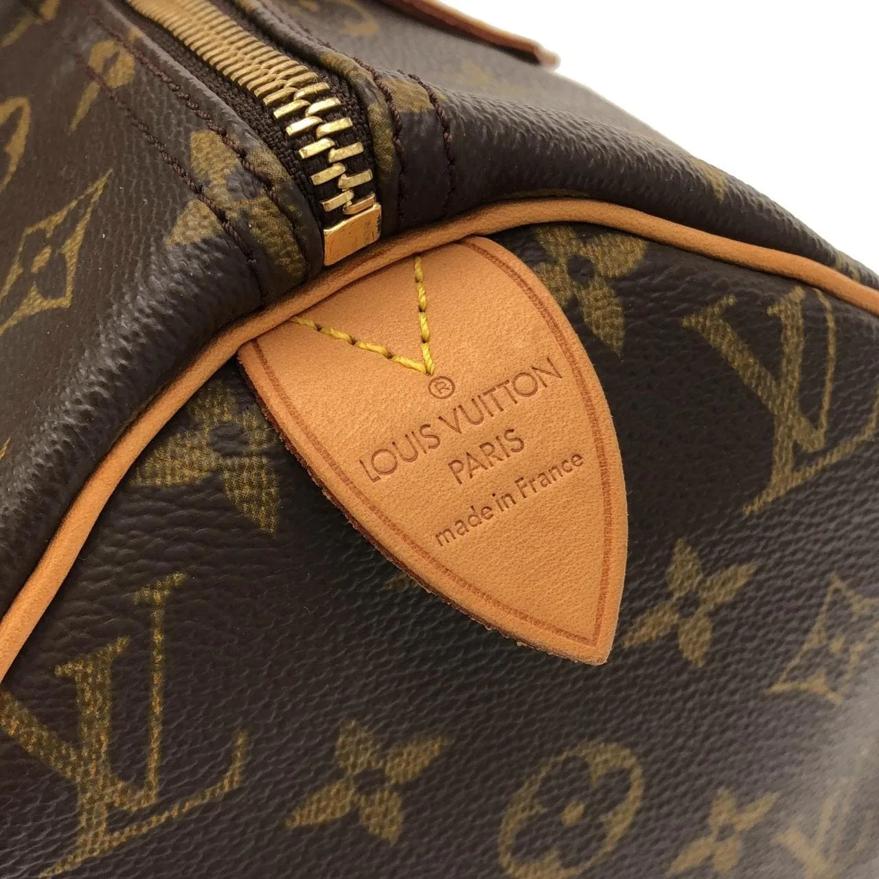 LOUIS VUITTON Speedy M41526 Boston Monogram 黑色 Monogram 中古品A - 縮圖 5