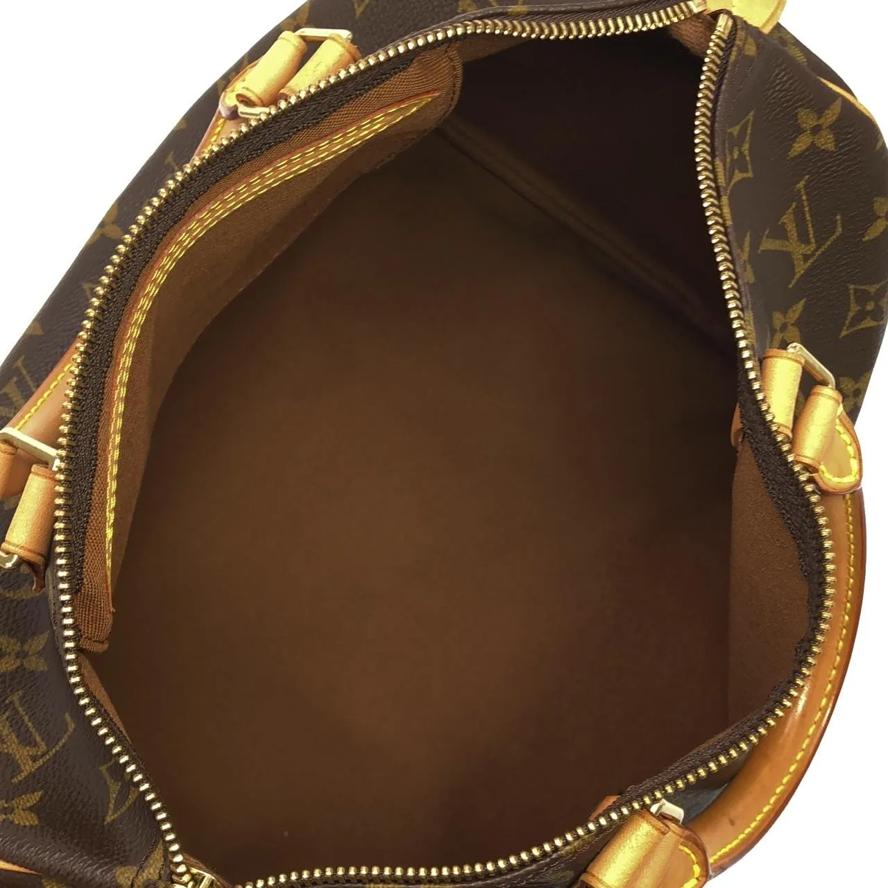 LOUIS VUITTON Speedy M41526 Boston Monogram 黑色 Monogram 中古品A - 縮圖 7