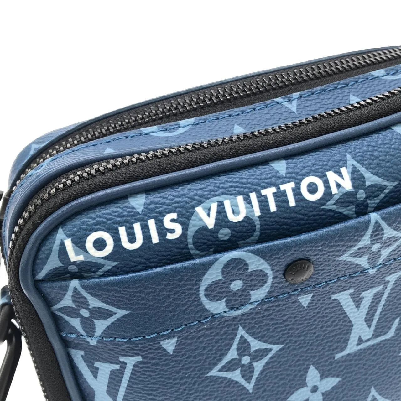 LOUIS VUITTON M82801 Shoulder Monogram 藍色 Monogram 中古品A - 縮圖 5