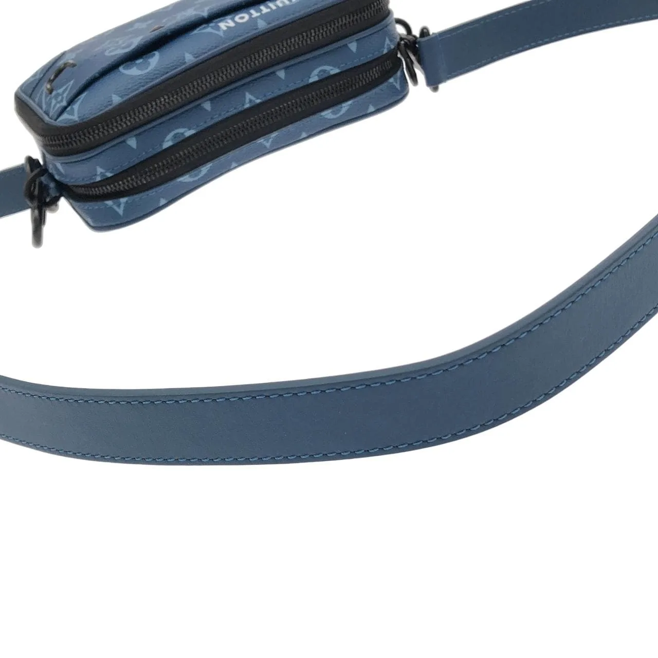 LOUIS VUITTON M82801 Shoulder Monogram 藍色 Monogram 中古品A - 縮圖 6