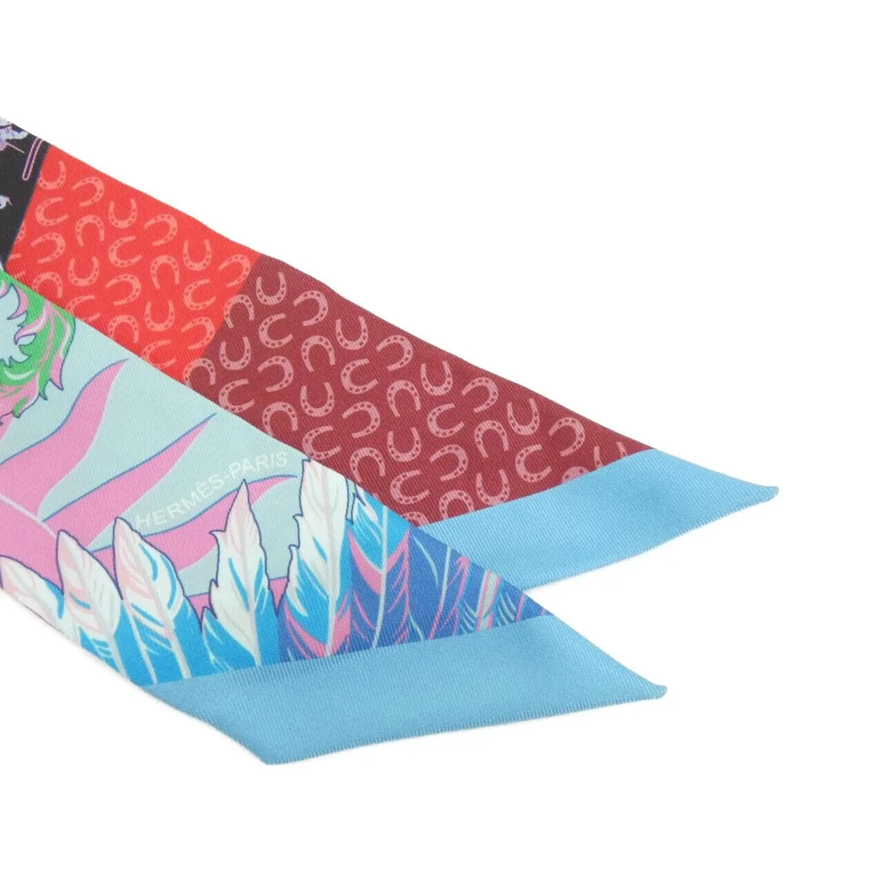 HERMES 062861S Scarf Rouge Rank A - Thumbnail 2