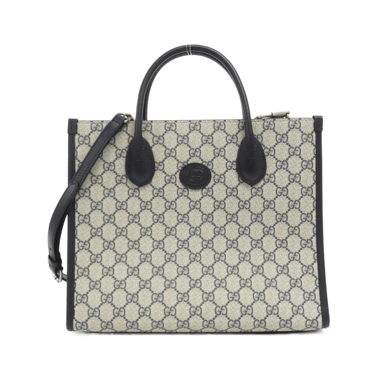 GUCCI 659983 K9GSN Handbag Canvas Beige