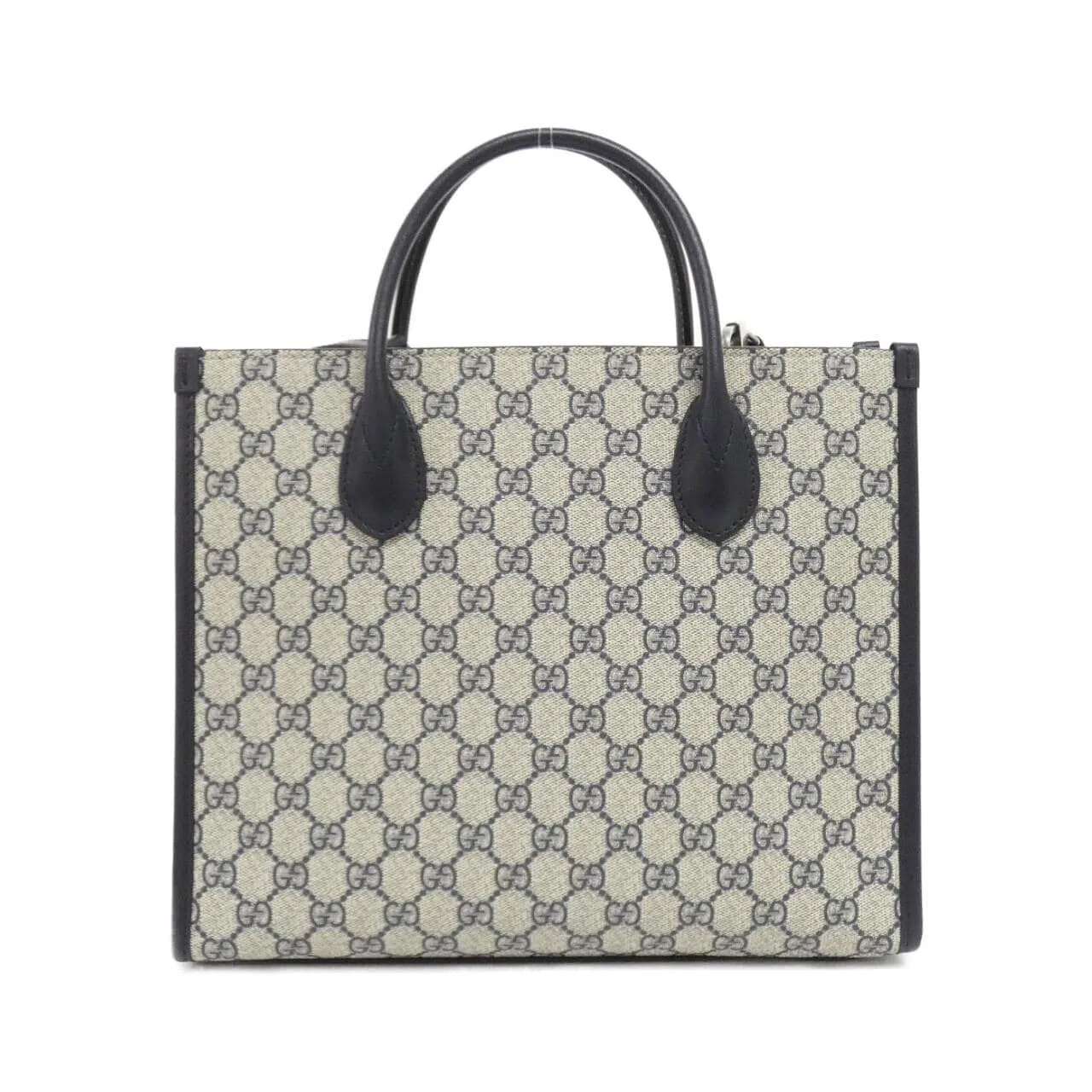 GUCCI 659983 K9GSN Handbag Canvas 米色 帆布 中古品A - 縮圖 2