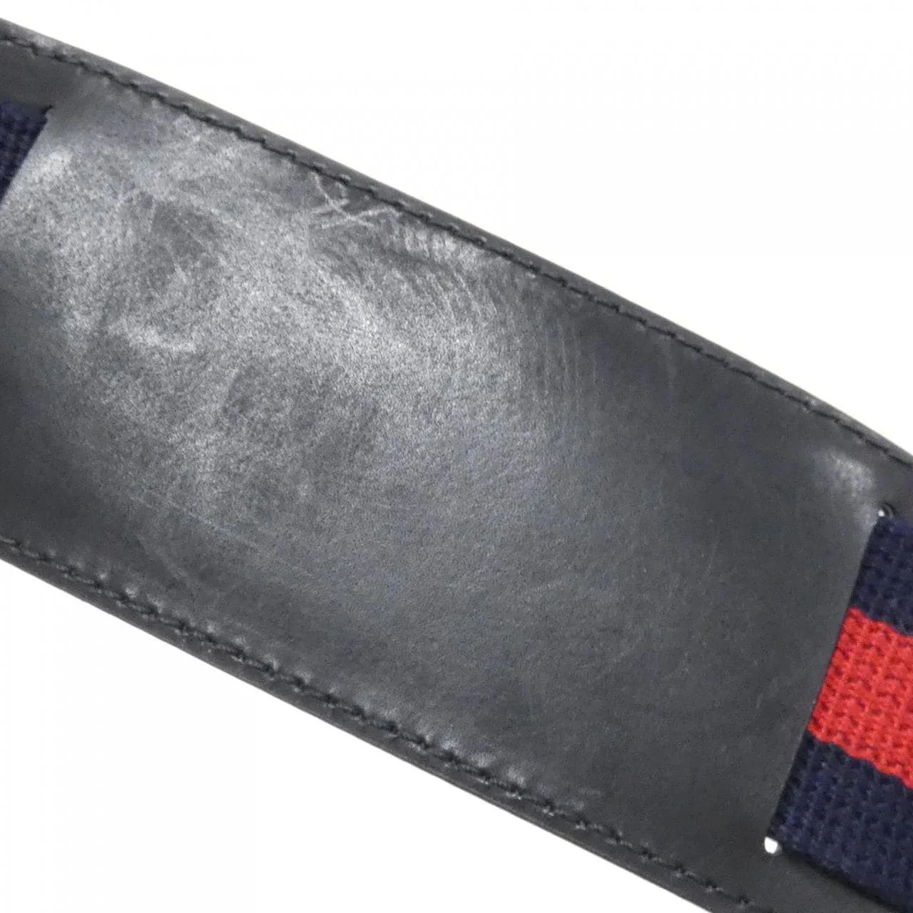 GUCCI 474137 K5RLN Shoulder Canvas 黑色 帆布 中古品A - 縮圖 5