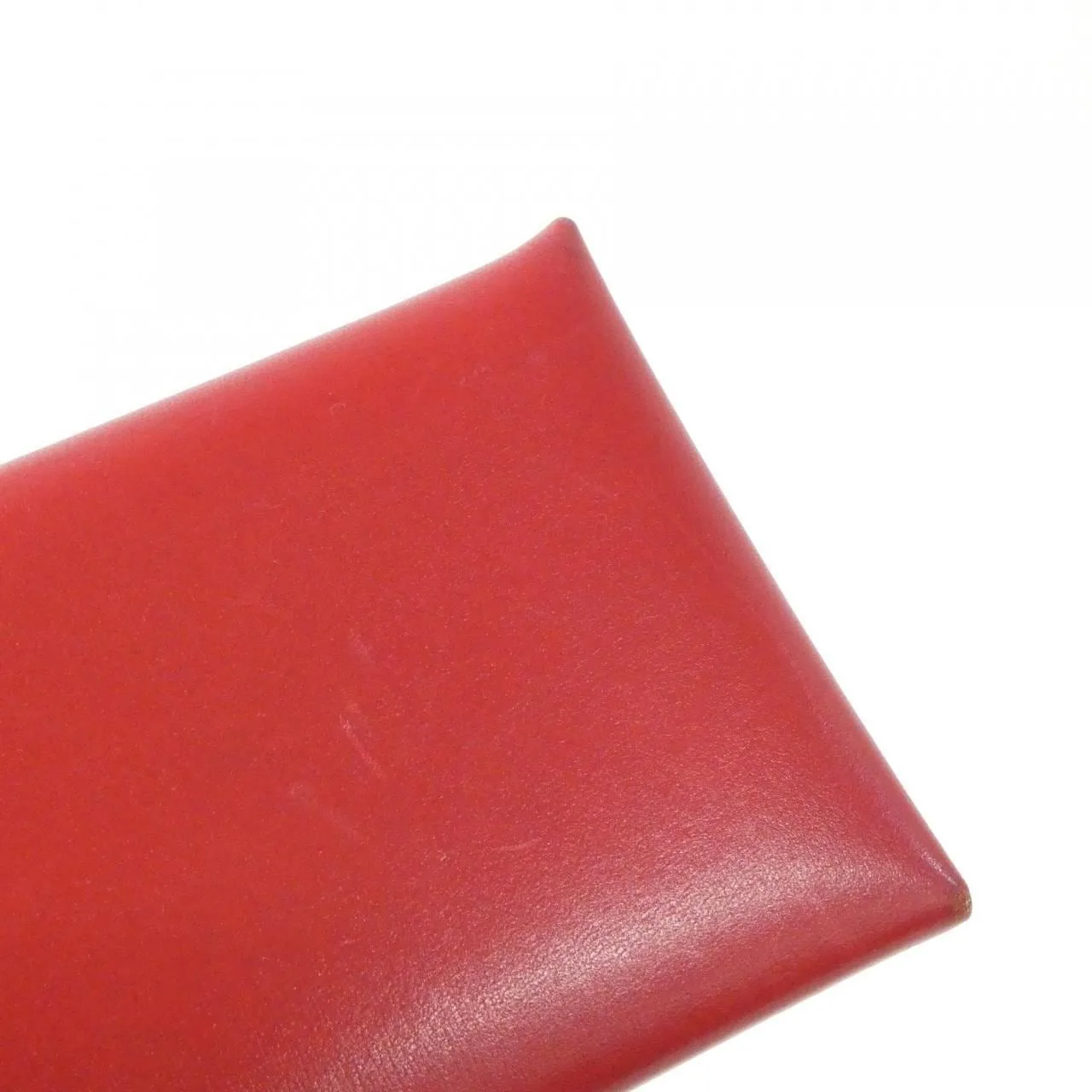 HERMES 084388CK Coin Case Box Calf Rouge Box Calf Leather Rank A - Thumbnail 5