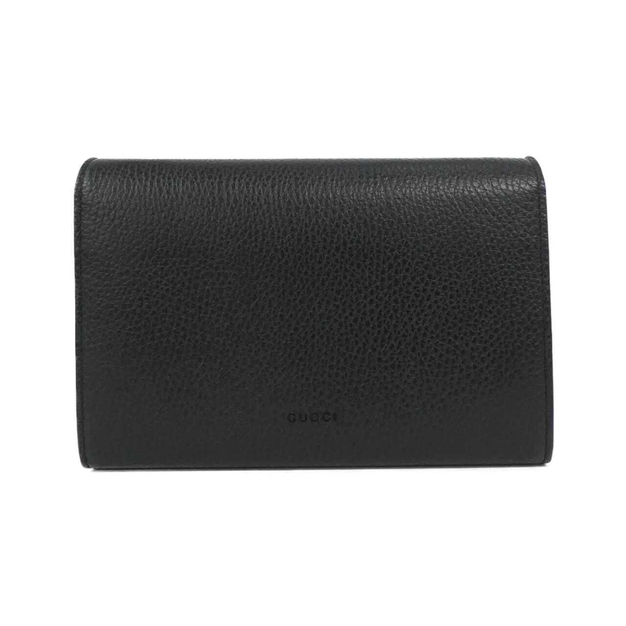 GUCCI 401231 CAOGN Wallet Leather Black Leather Rank A - Thumbnail 2
