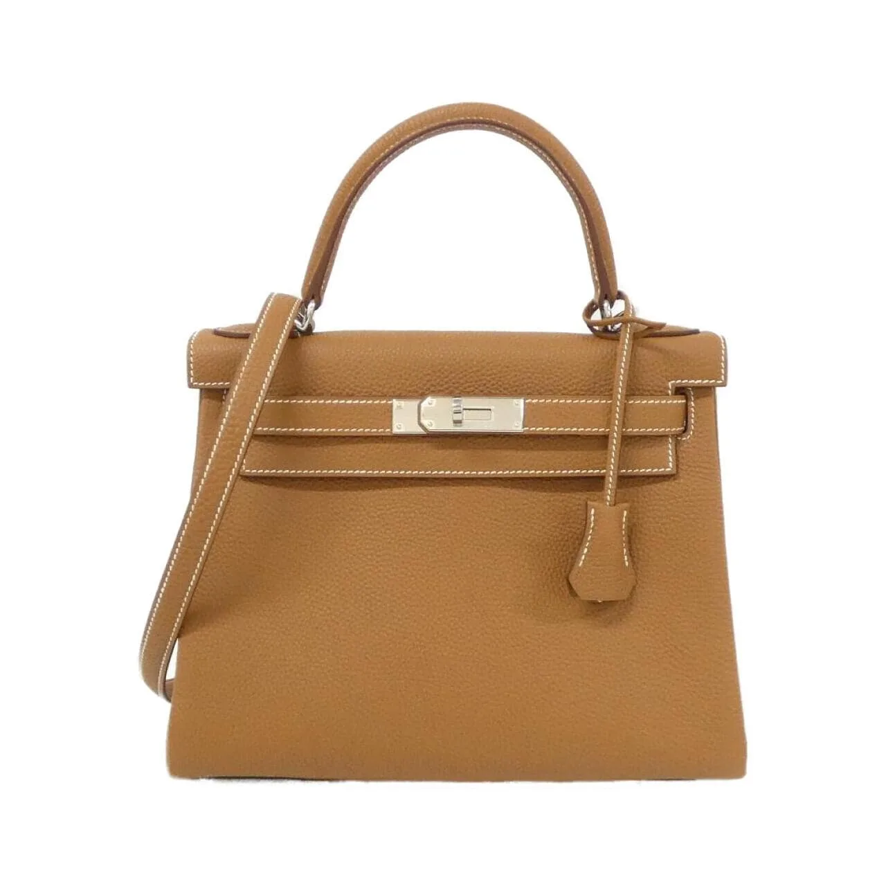 HERMES Kelly 030931CK Handbag Togo
