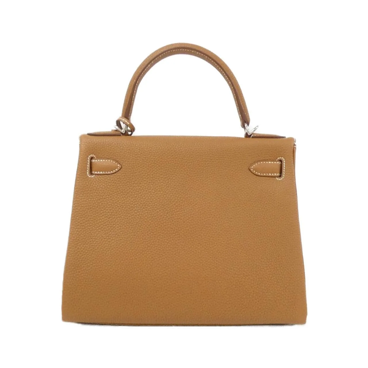 HERMES Kelly 030931CK Handbag Togo Gold Togo Leather Unused - Thumbnail 2