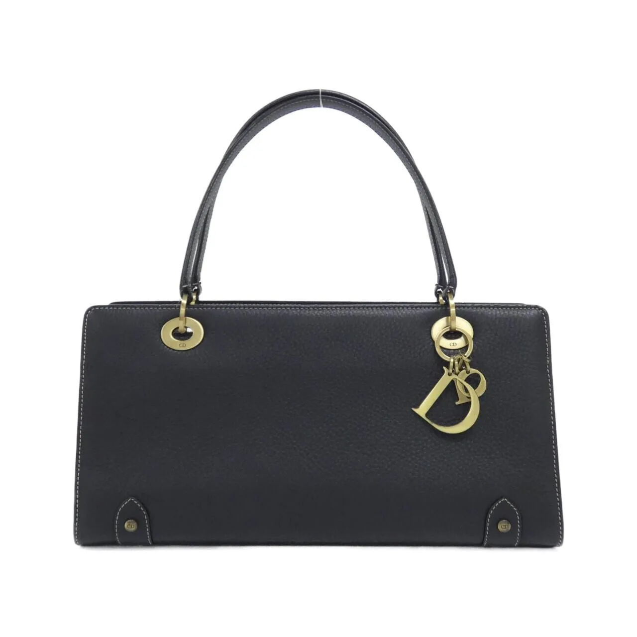 DIOR Shoulder Leather Black