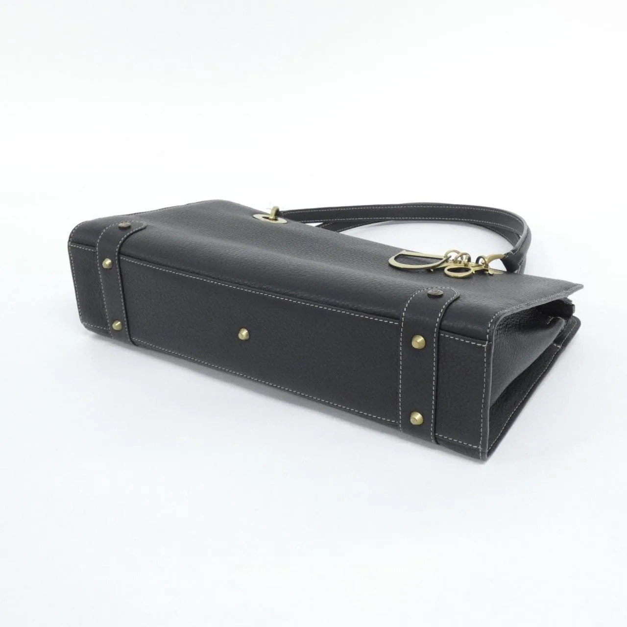 DIOR Shoulder Leather Black Leather Rank A - Thumbnail 3