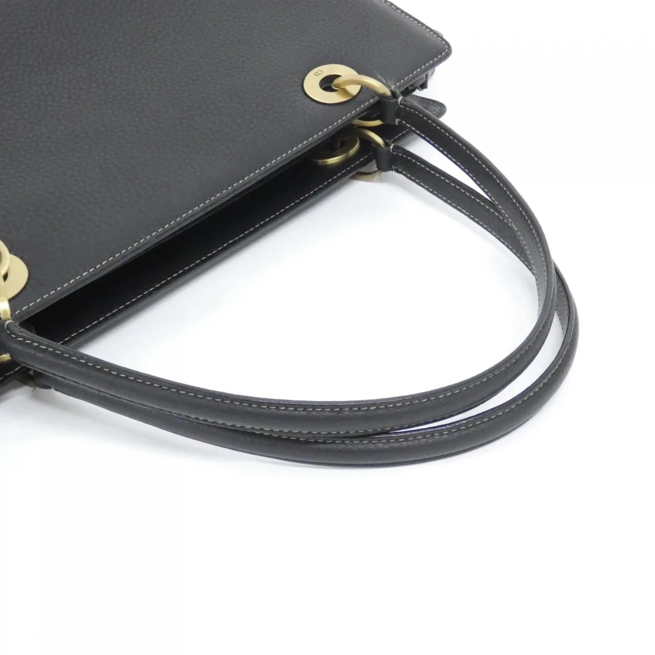 DIOR Shoulder Leather Black Leather Rank A - Thumbnail 8