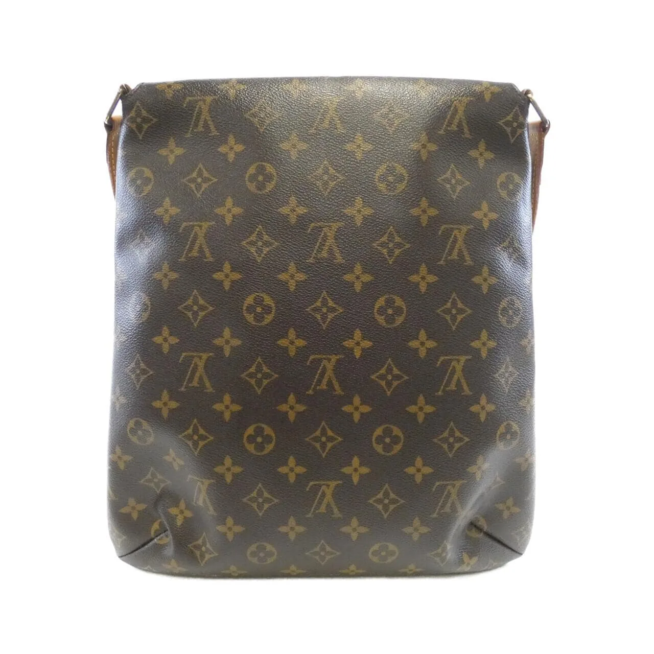 LOUIS VUITTON Musette M51256 Shoulder Monogram 黑色 Monogram 中古品B - 縮圖 2