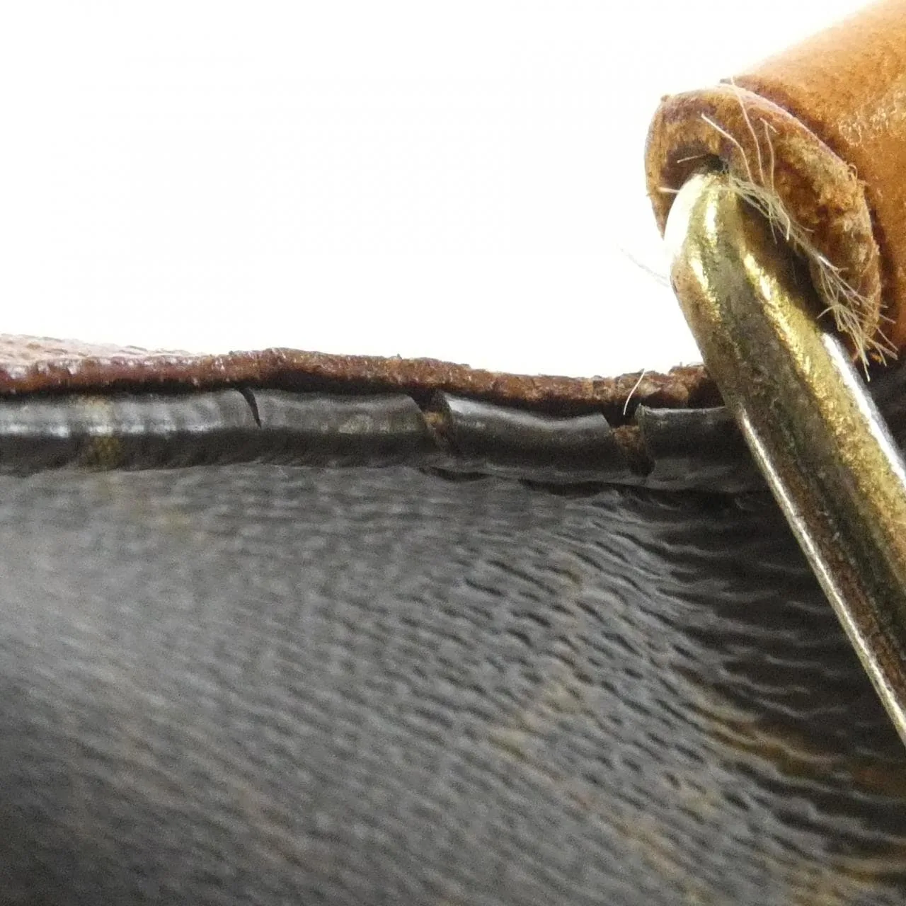 LOUIS VUITTON Musette M51256 Shoulder Monogram 黑色 Monogram 中古品B - 縮圖 4