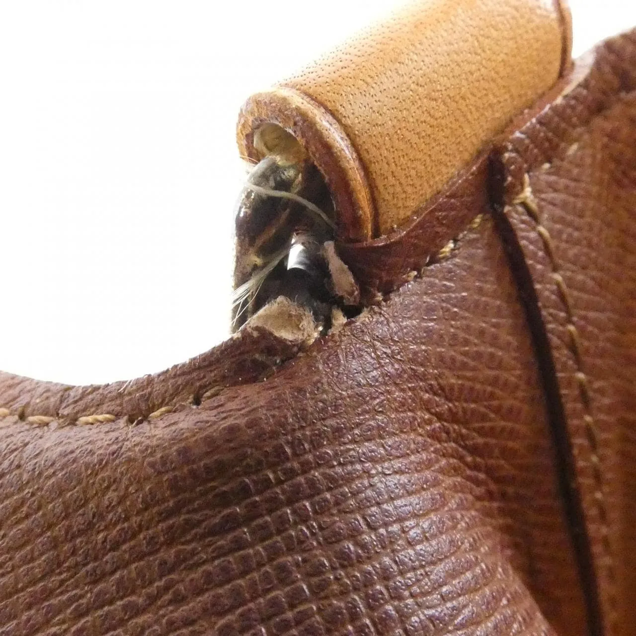 LOUIS VUITTON Musette M51256 Shoulder Monogram 黑色 Monogram 中古品B - 縮圖 10