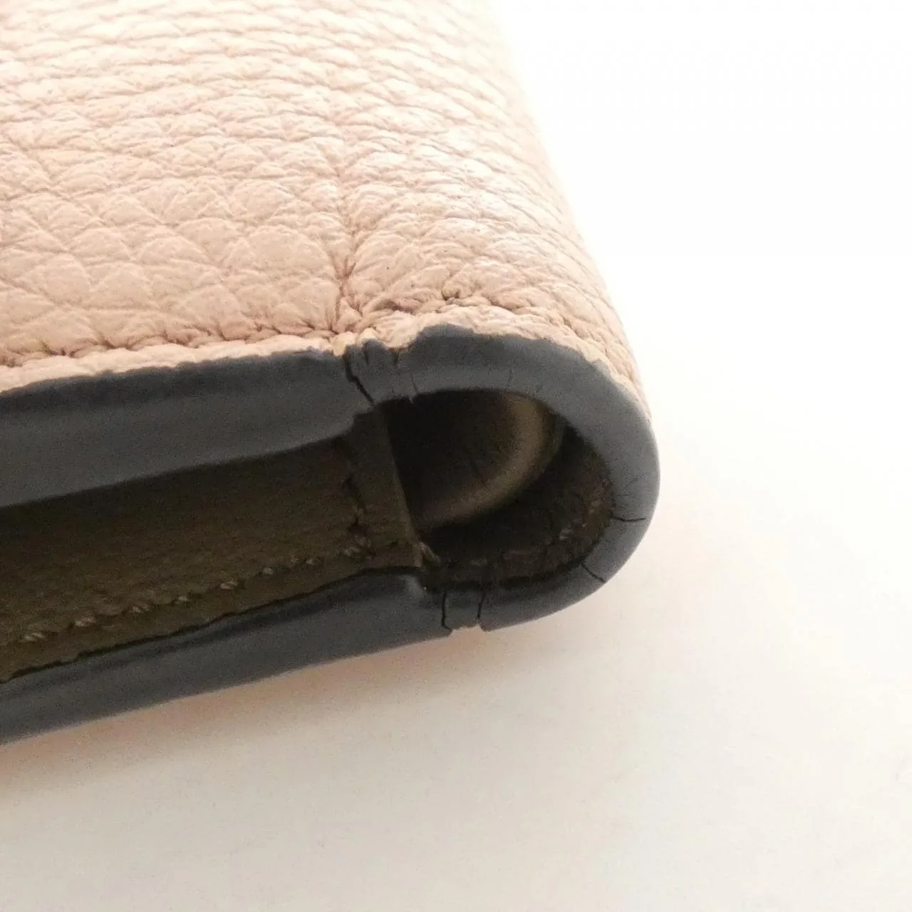 FENDI Peekaboo 8M0438 A91B Wallet Leather Black Leather Rank A - Thumbnail 4