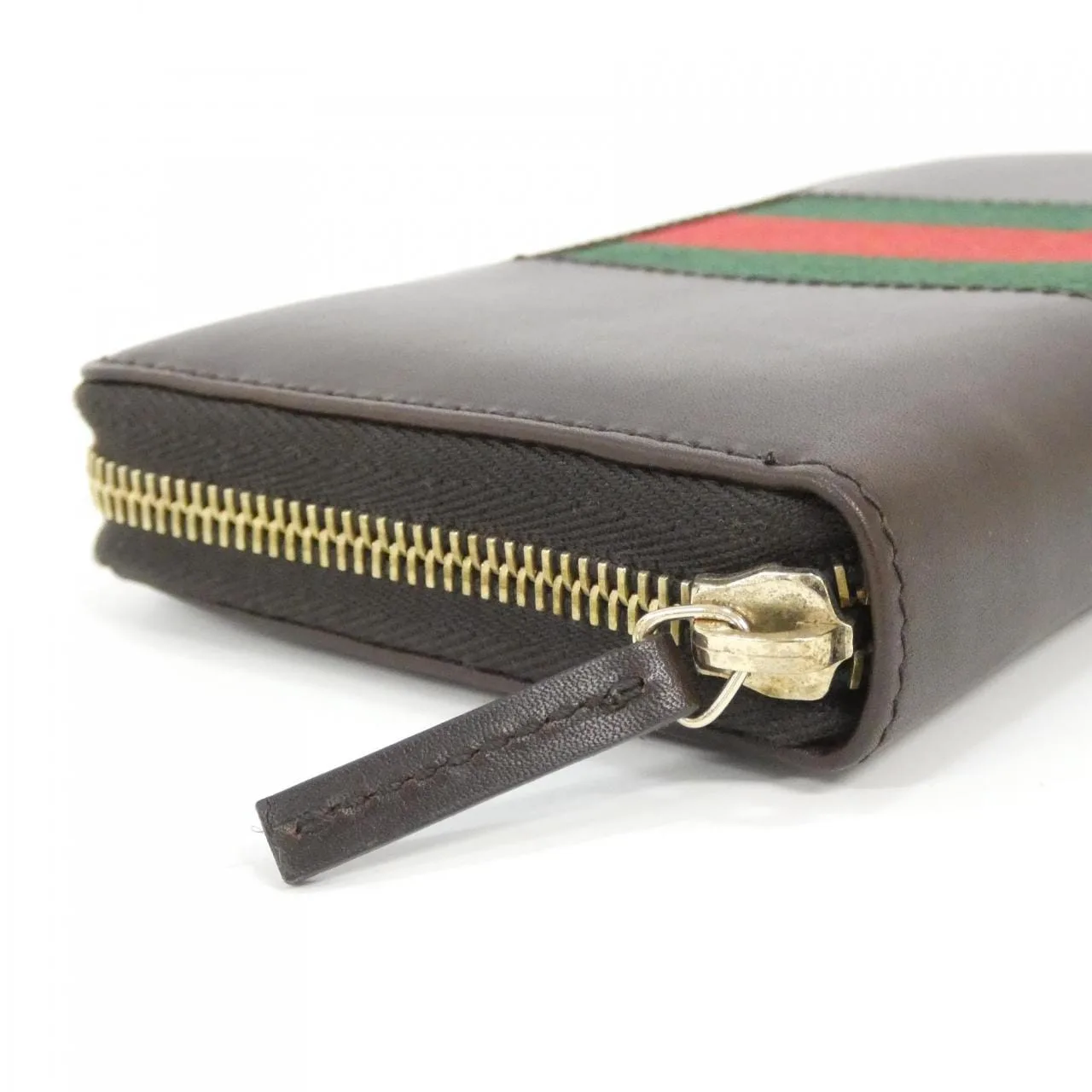 GUCCI 251855 Wallet Leather Brown Leather Rank A - Thumbnail 3