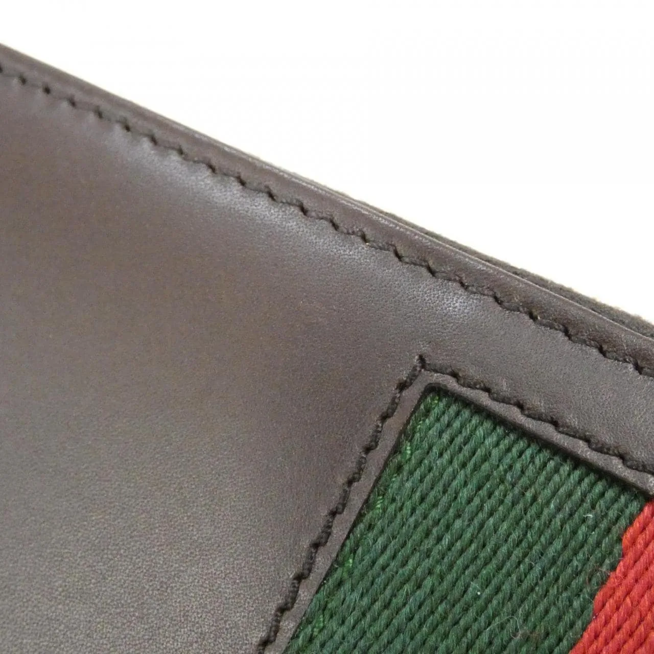 GUCCI 251855 Wallet Leather Brown Leather Rank A - Thumbnail 4