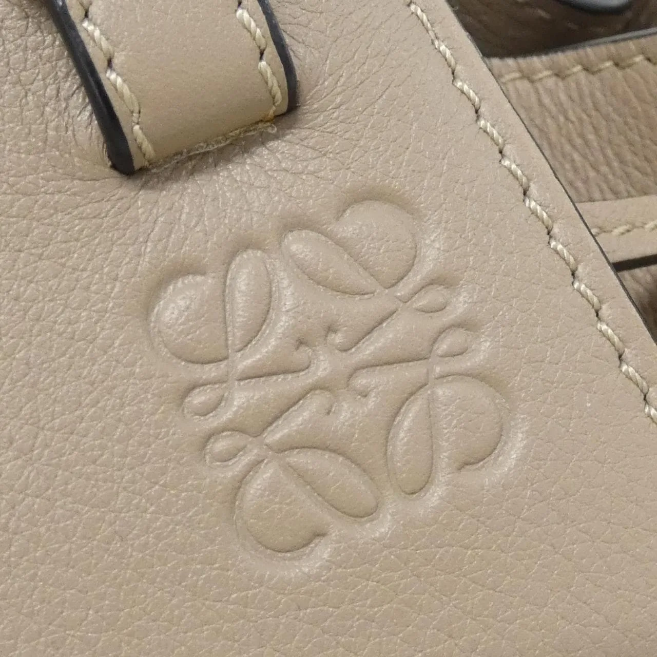 LOEWE Hammock 314 30 V07 Shoulder Black Rank A - Thumbnail 5