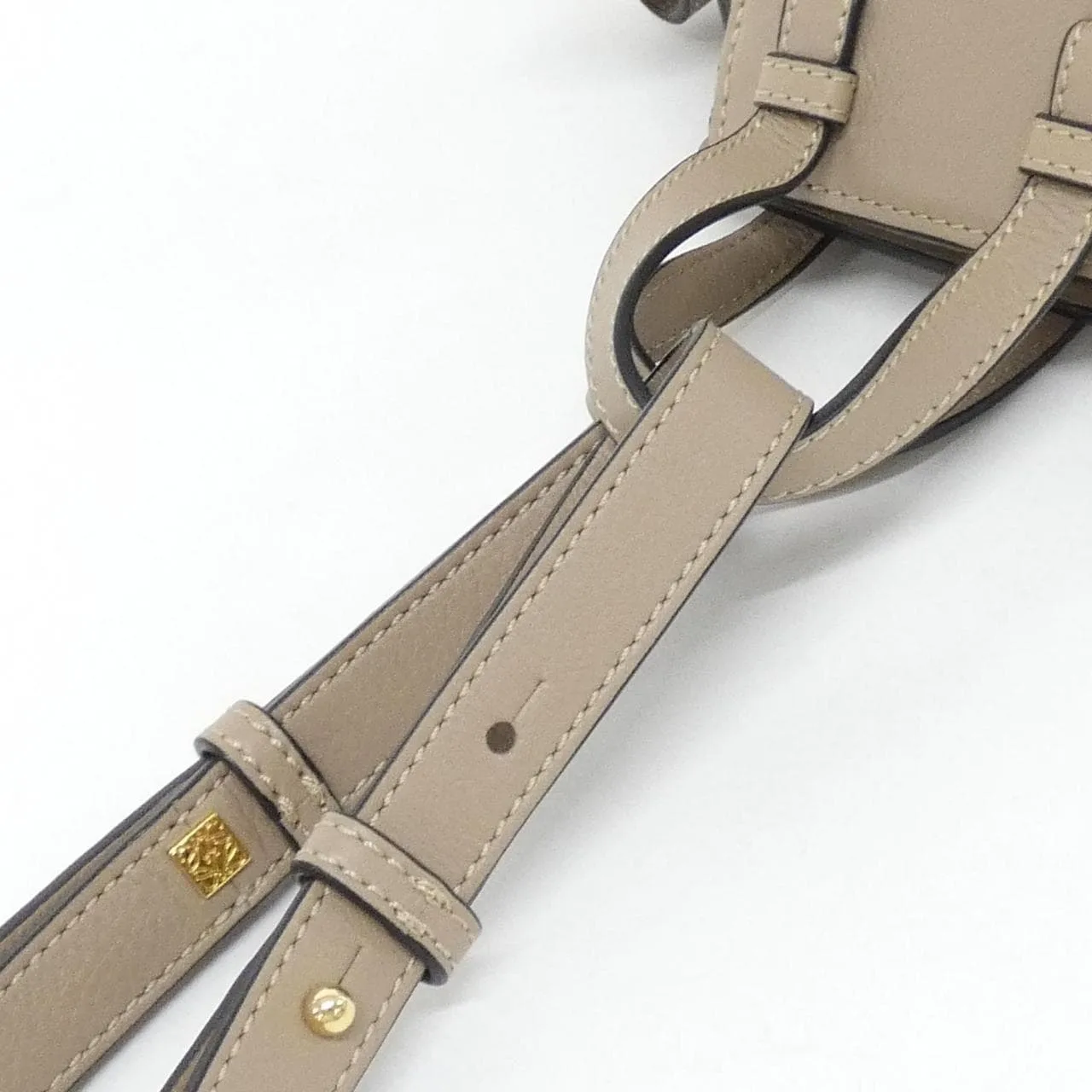 LOEWE Hammock 314 30 V07 Shoulder Black Rank A - Thumbnail 6