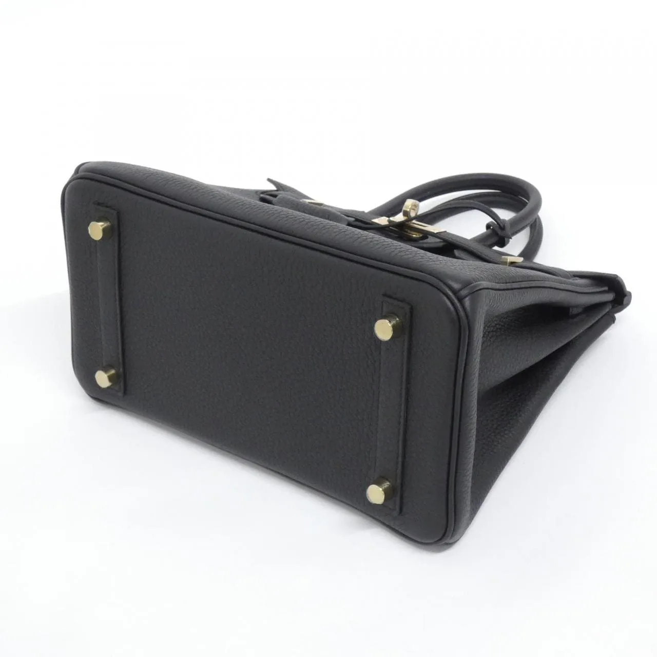 HERMES Birkin 057208CP Handbag Togo Black Togo Leather Unused - Thumbnail 3