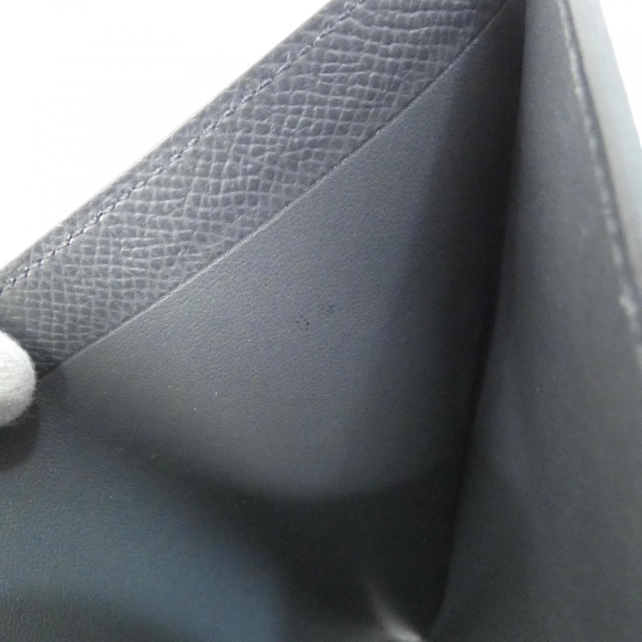 HERMES Wallet Epsom Black Epsom Leather Rank A - Thumbnail 9