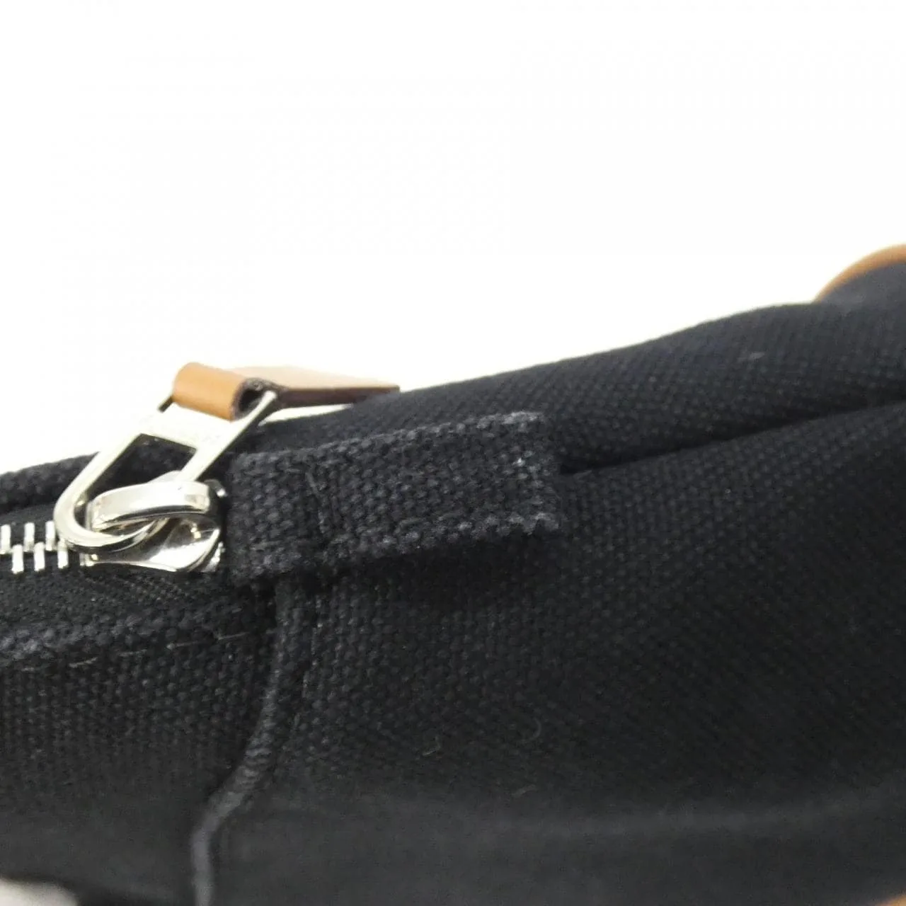 HERMES Bolide 103773M Pouch Canvas Black Canvas Rank B - Thumbnail 8