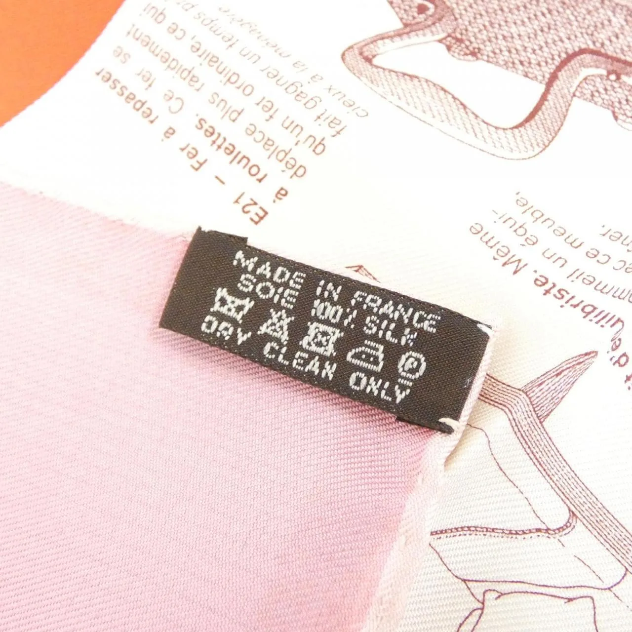 HERMES Scarf Rouge Rank A - Thumbnail 3