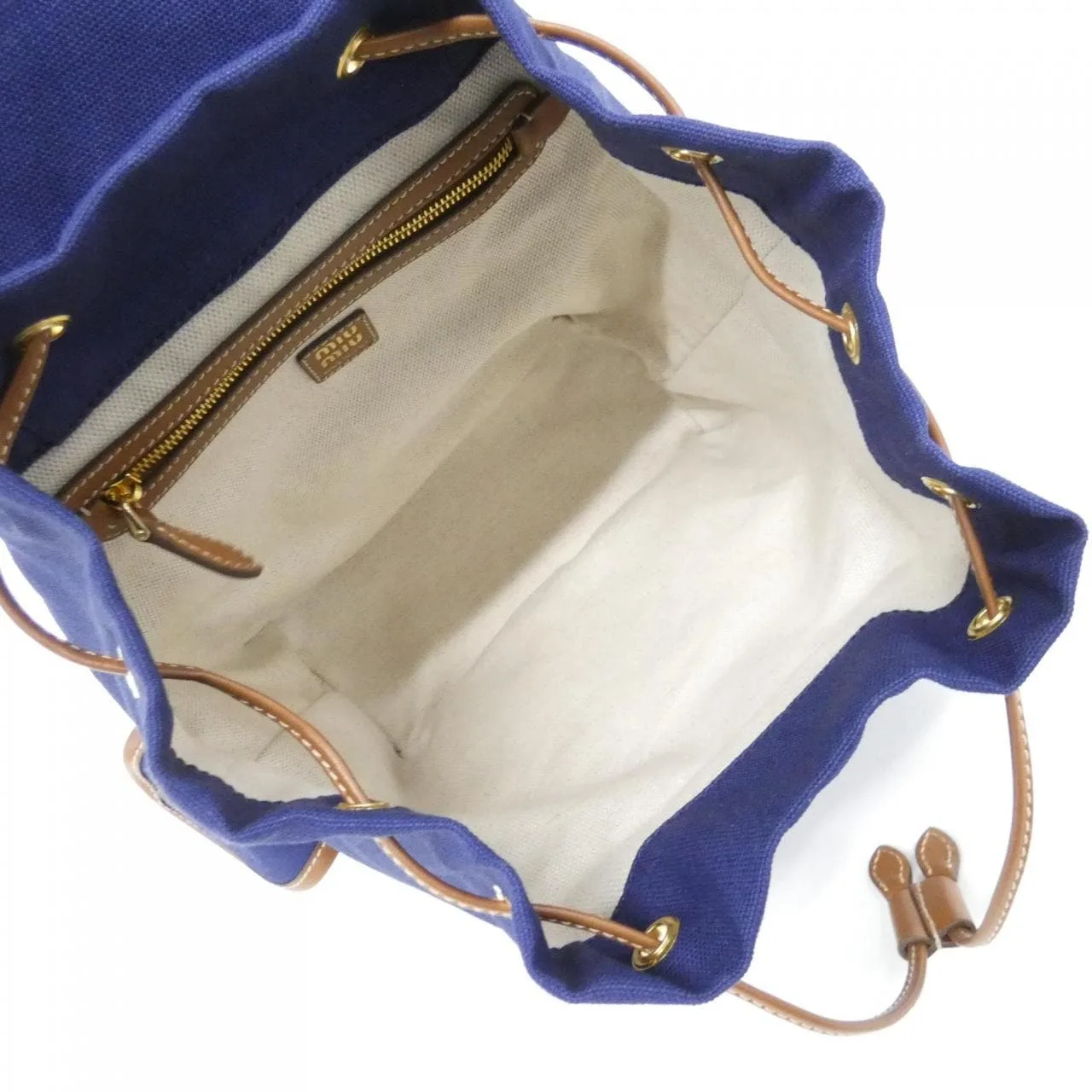 MIU MIU 5BZ042 Backpack 黑色 中古品A - 縮圖 7