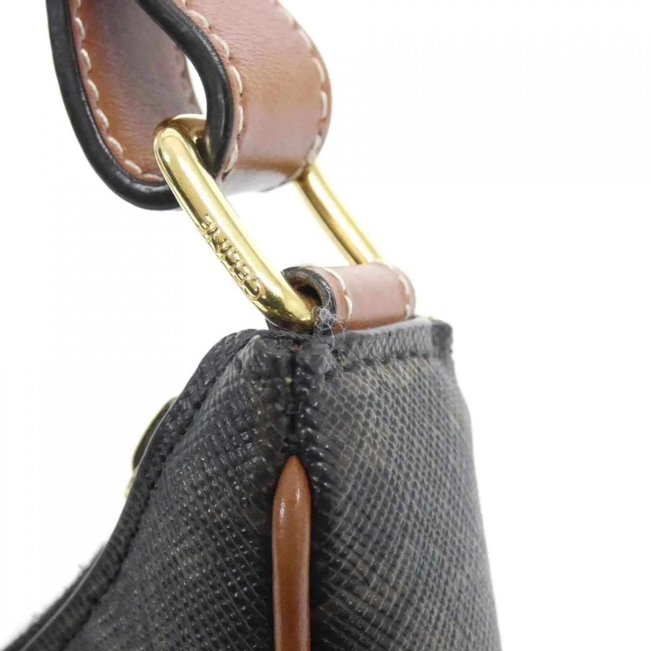 CELINE Ava 193952BZJ Shoulder Canvas Black Canvas Rank A - Thumbnail 3