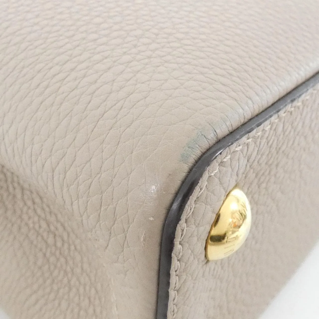 LOUIS VUITTON Capucines M94634 Handbag 黑色 中古品A - 縮圖 3