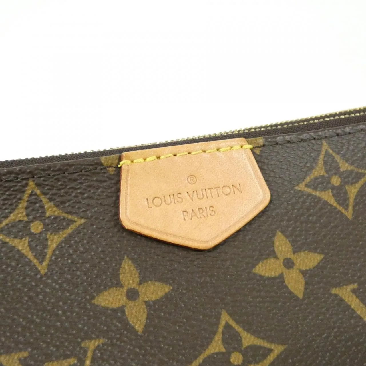 LOUIS VUITTON Pochette M44840 Shoulder Monogram 黑色 Monogram 中古品A - 縮圖 4