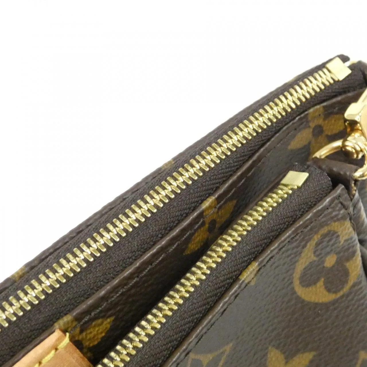 LOUIS VUITTON Pochette M44840 Shoulder Monogram 黑色 Monogram 中古品A - 縮圖 5