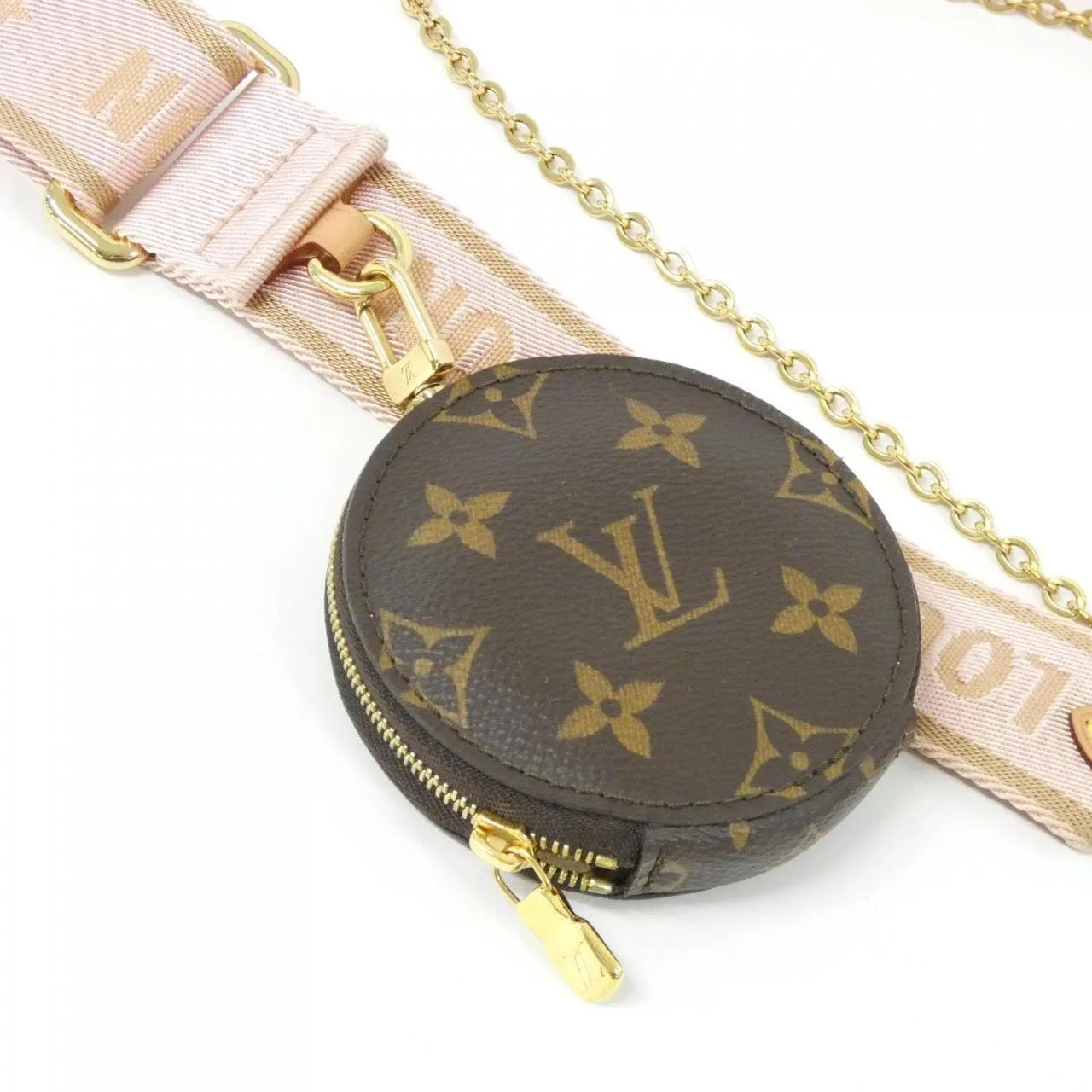 LOUIS VUITTON Pochette M44840 Shoulder Monogram 黑色 Monogram 中古品A - 縮圖 6