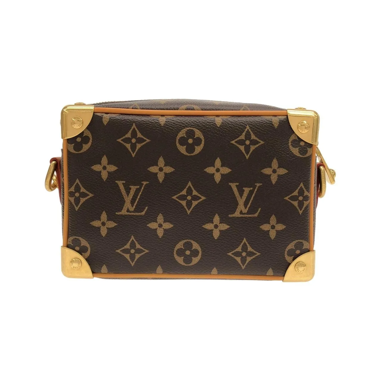 LOUIS VUITTON Soft Trunk M14729 Shoulder Monogram 黑色 Monogram 中古品A - 縮圖 2