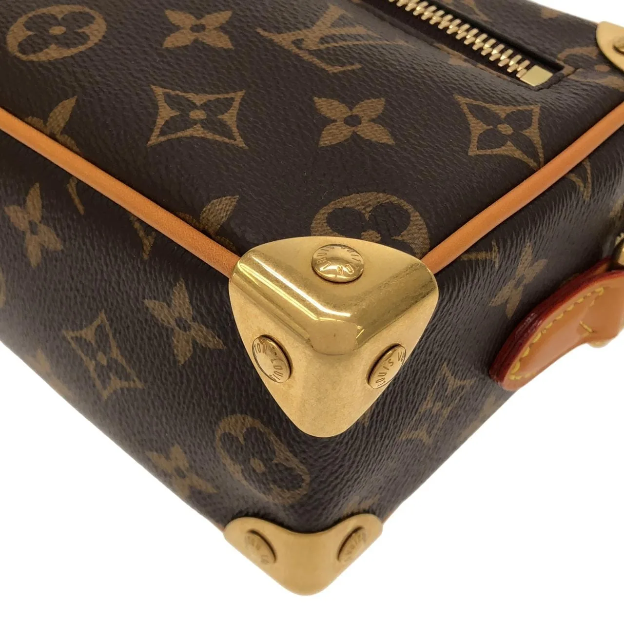 LOUIS VUITTON Soft Trunk M14729 Shoulder Monogram 黑色 Monogram 中古品A - 縮圖 3
