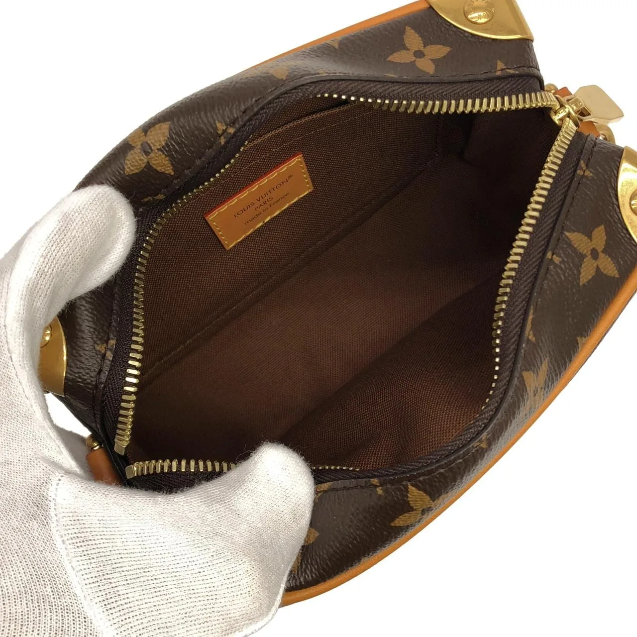 LOUIS VUITTON Soft Trunk M14729 Shoulder Monogram 黑色 Monogram 中古品A - 縮圖 7