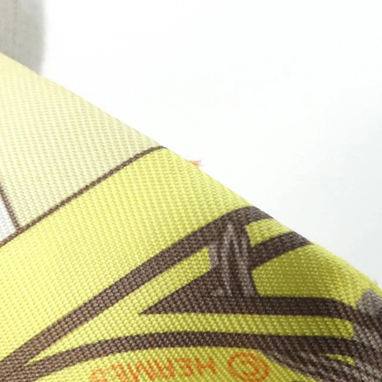 HERMES 062861S Scarf Orange Rank A - Thumbnail 4