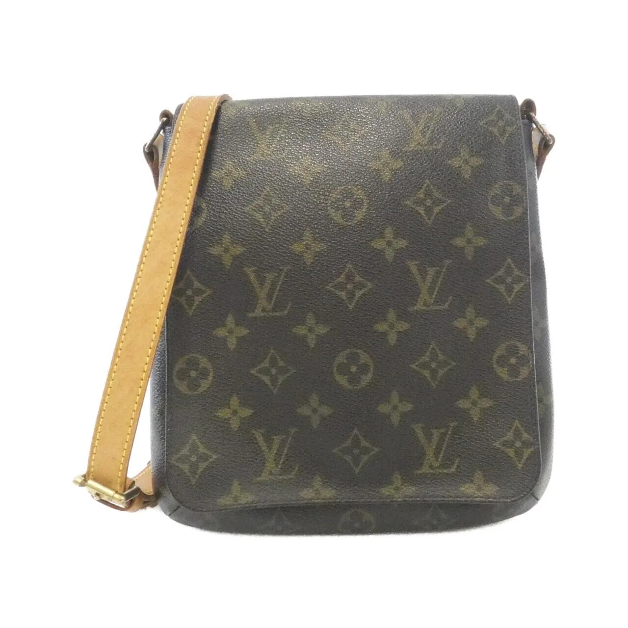 LOUIS VUITTON Musette M51387 肩背包 Monogram Black