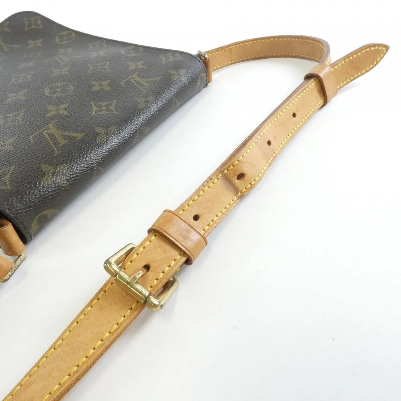 LOUIS VUITTON Musette M51387 Shoulder Monogram Black Monogram Rank A - Thumbnail 6