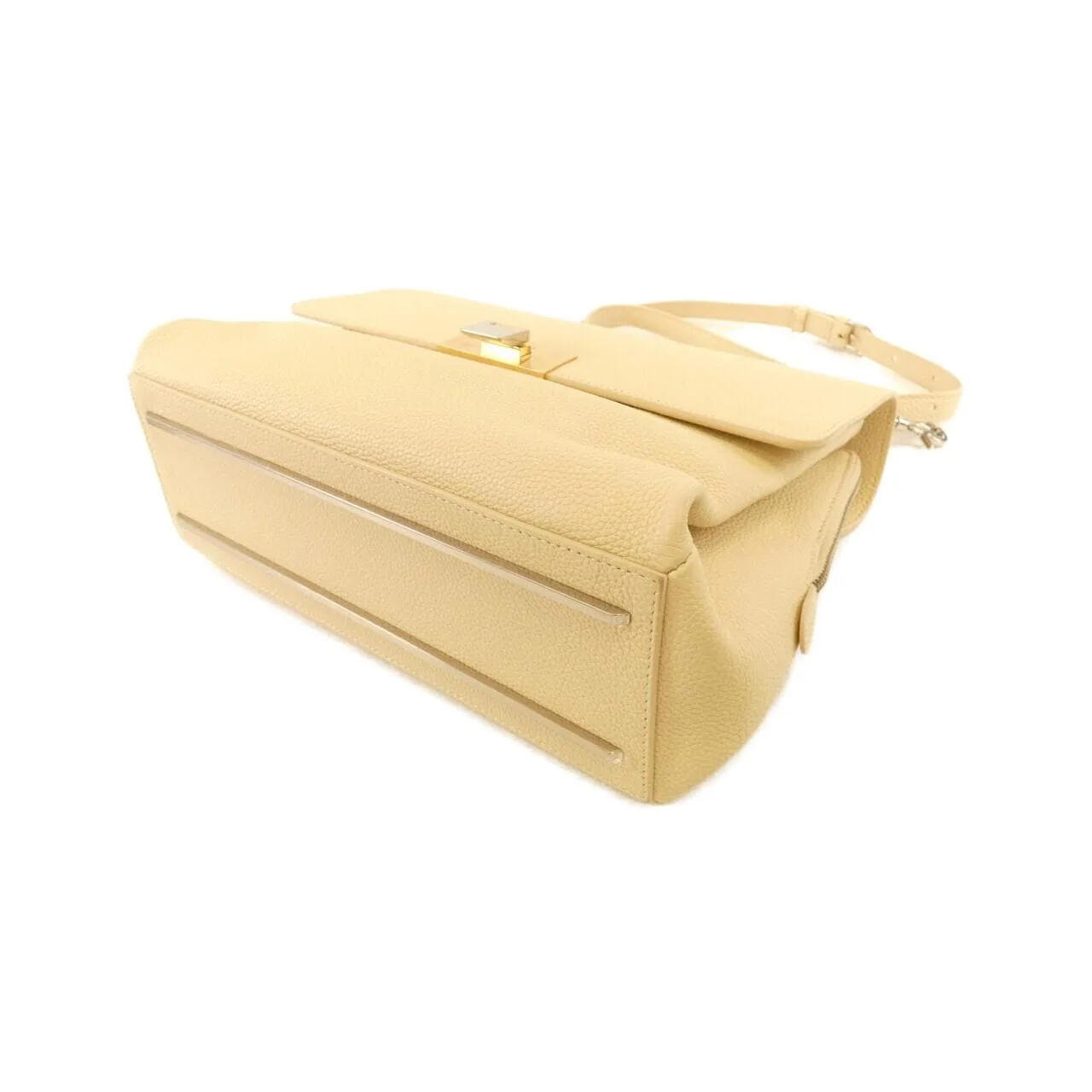 BALENCIAGA 391568 CNX04 Handbag Leather 黑色 皮革 中古品A - 縮圖 3