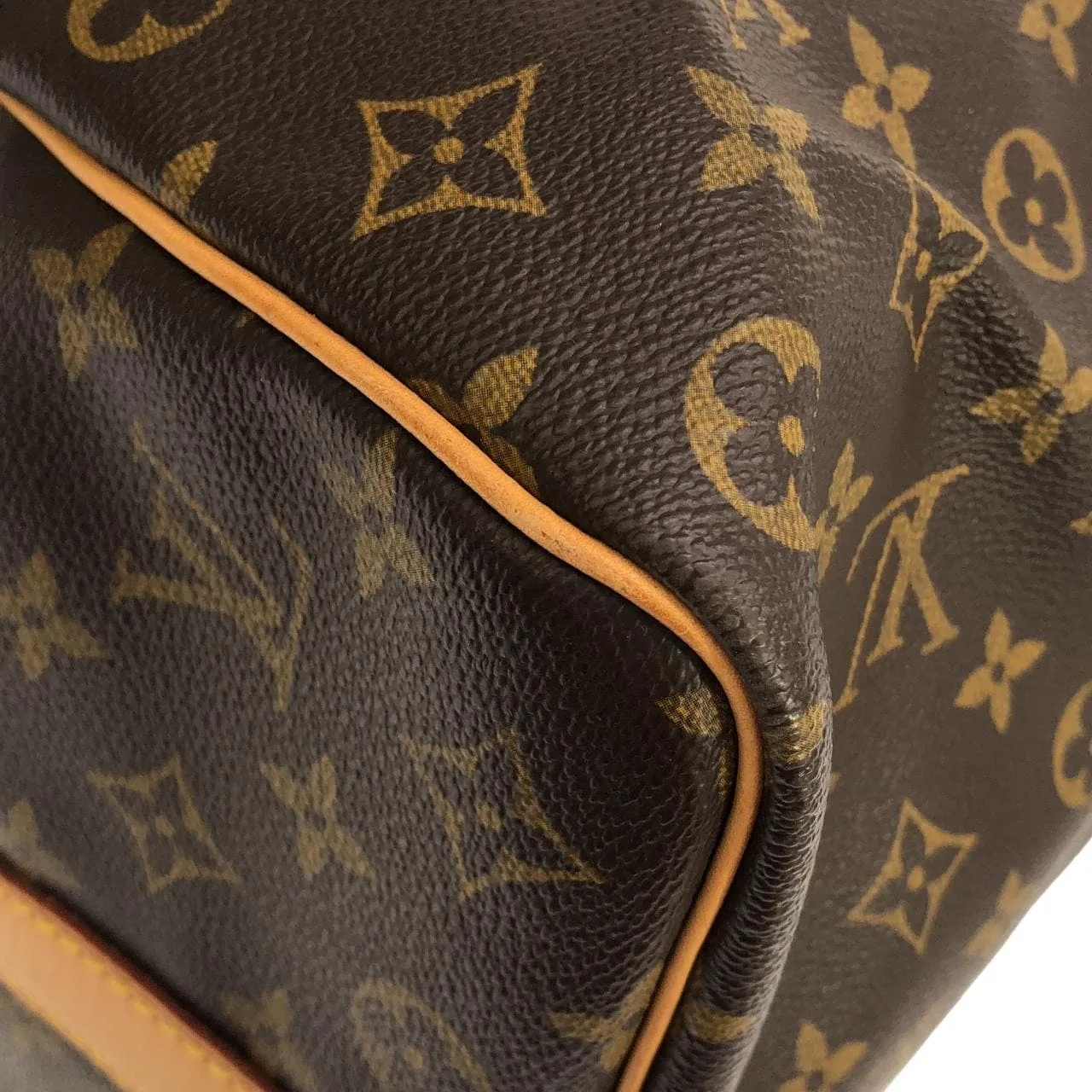 LOUIS VUITTON Keepall M41416 Boston Monogram 黑色 Monogram 中古品A - 縮圖 3
