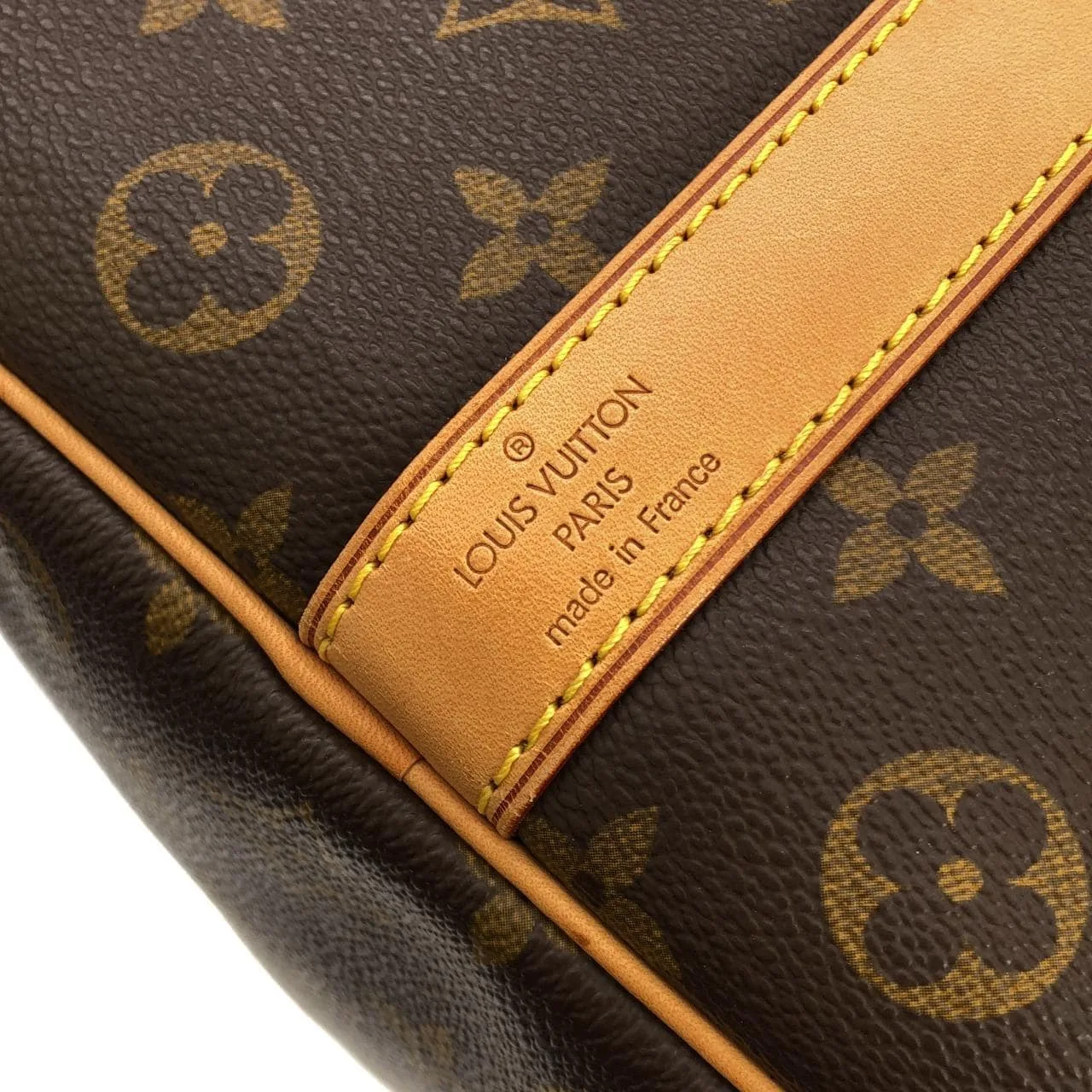 LOUIS VUITTON Keepall M41416 Boston Monogram 黑色 Monogram 中古品A - 縮圖 5