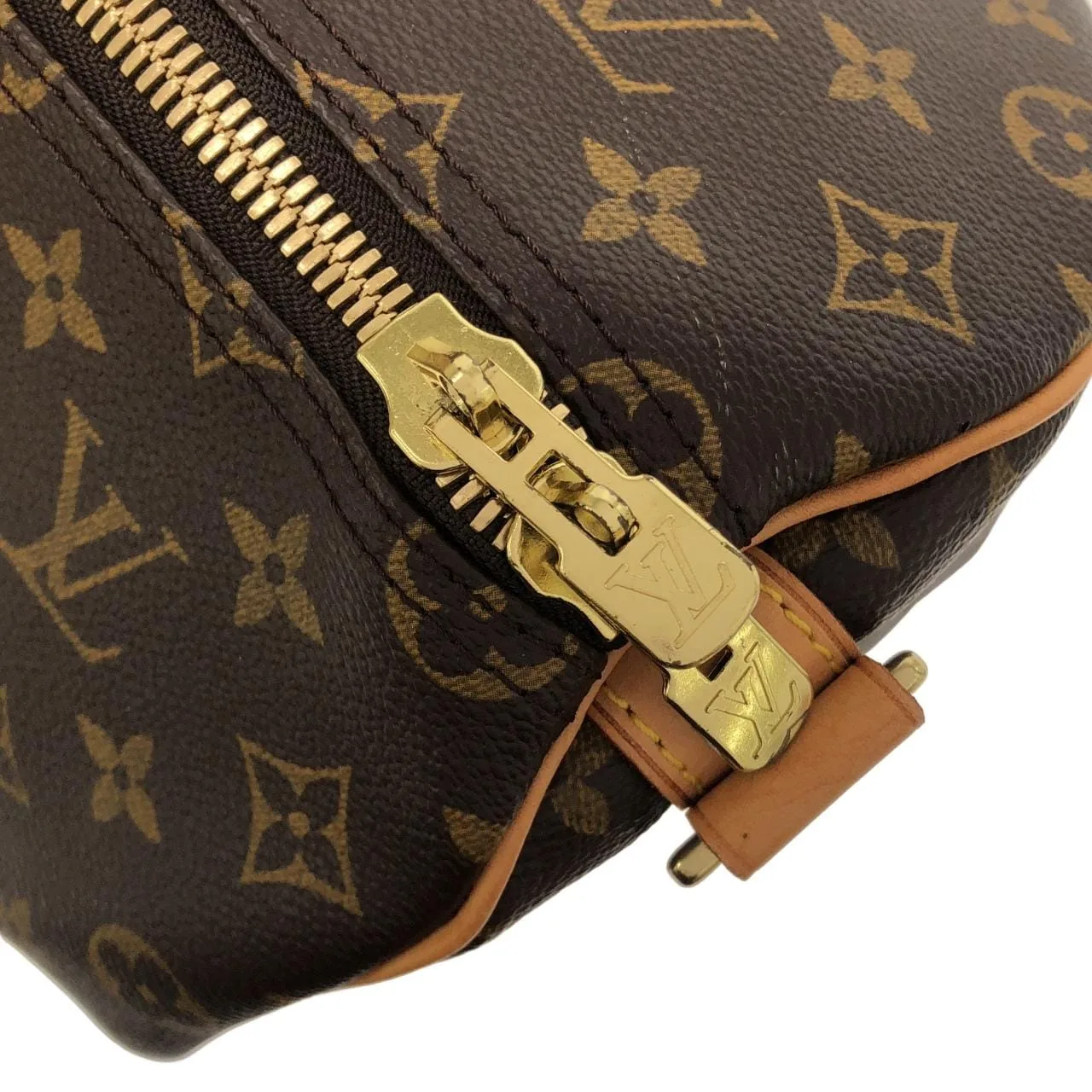 LOUIS VUITTON Keepall M41416 Boston Monogram 黑色 Monogram 中古品A - 縮圖 6