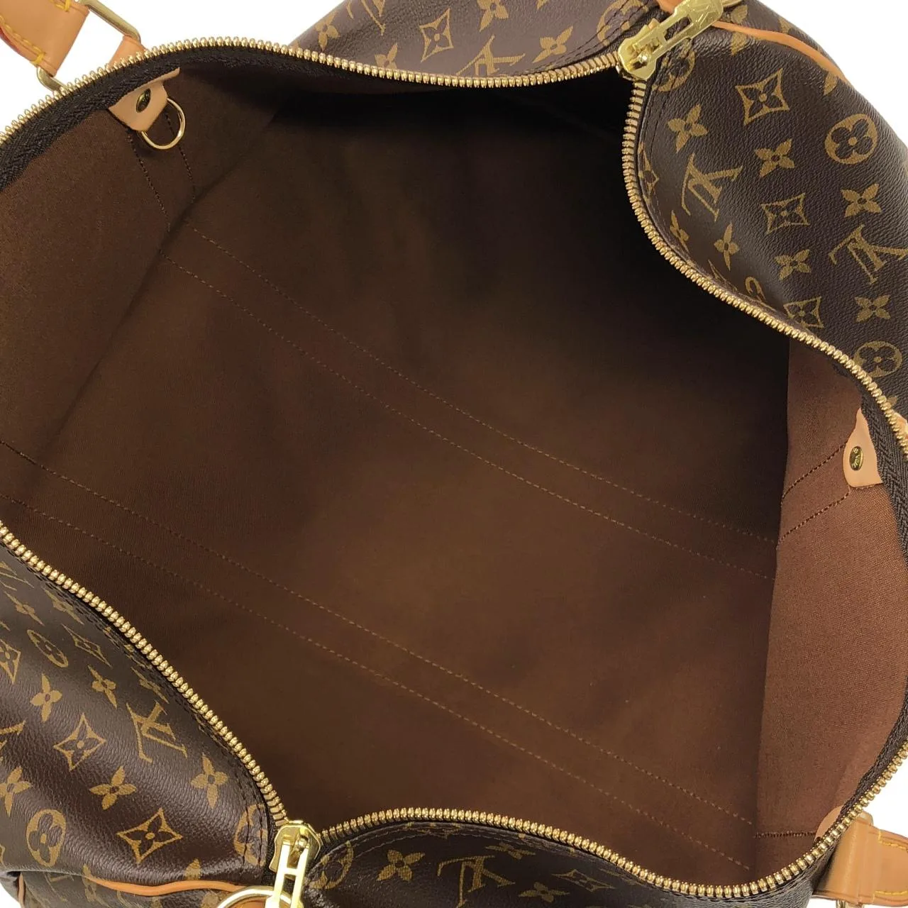LOUIS VUITTON Keepall M41416 Boston Monogram 黑色 Monogram 中古品A - 縮圖 8